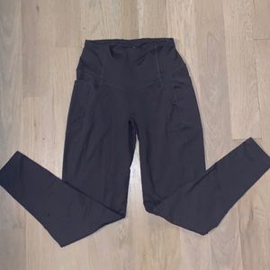 Til You Collapse gray leggings